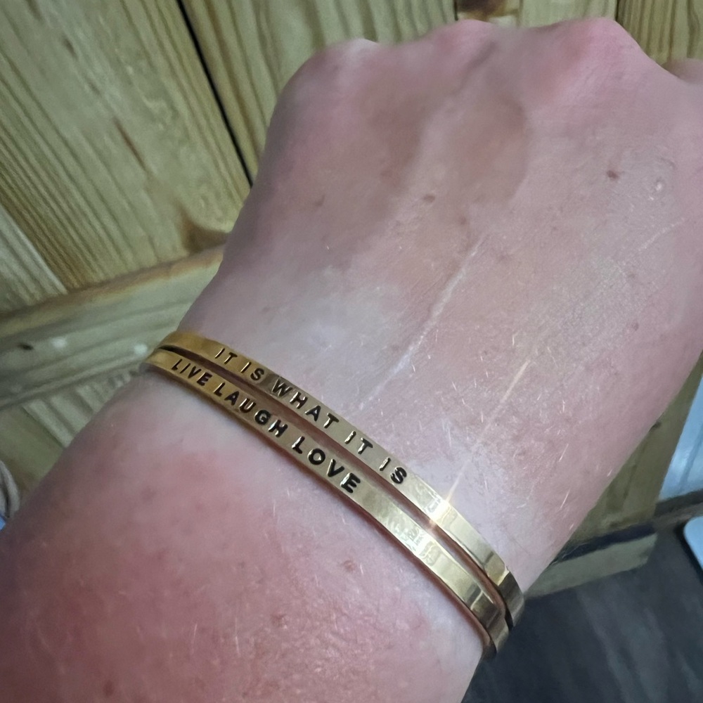 Gold Inspirational Bracelets